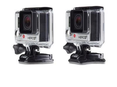 Набор плоских и изогнутых клеящихся платформ GoPro Flat + Curved Adhesive Mounts