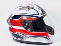 Шлем для мотоцикла G-335 CORSA (white red black)