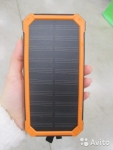 Солнечные батареи Solar Charge влагозащищенная 12000мА