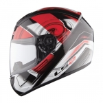 Шлем для мотоцикла LS2 FF351 Action White Red Шлем для мотоцикла LS2 FF351 Action White Red
